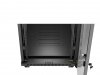Lanberg Szafa instalacyjna rack stojąca 19 cali 32U 600x1000 drzwi przeszklone LCD czarna (Flat pack)